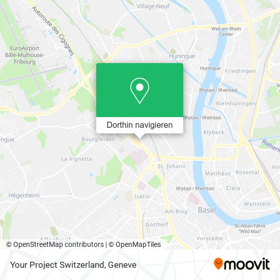 Your Project Switzerland Karte