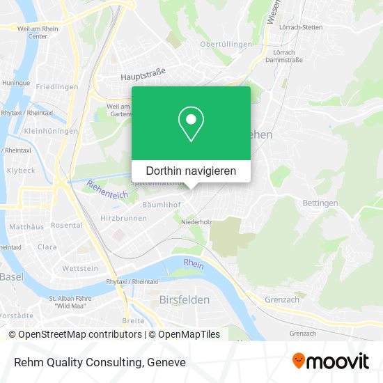 Rehm Quality Consulting Karte