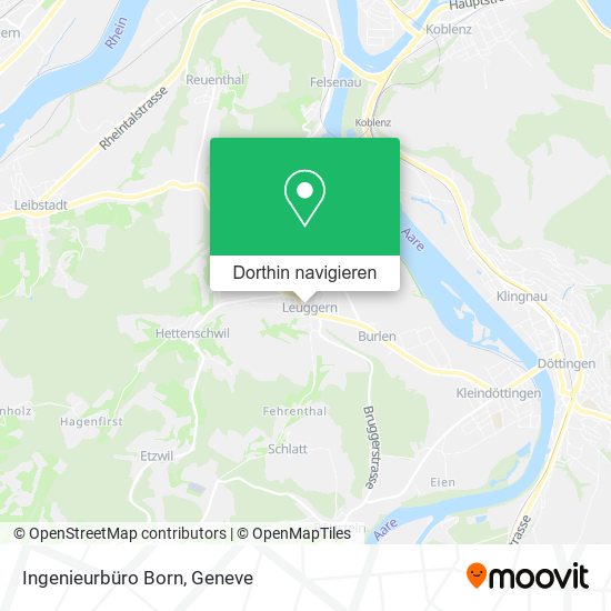 Ingenieurbüro Born Karte