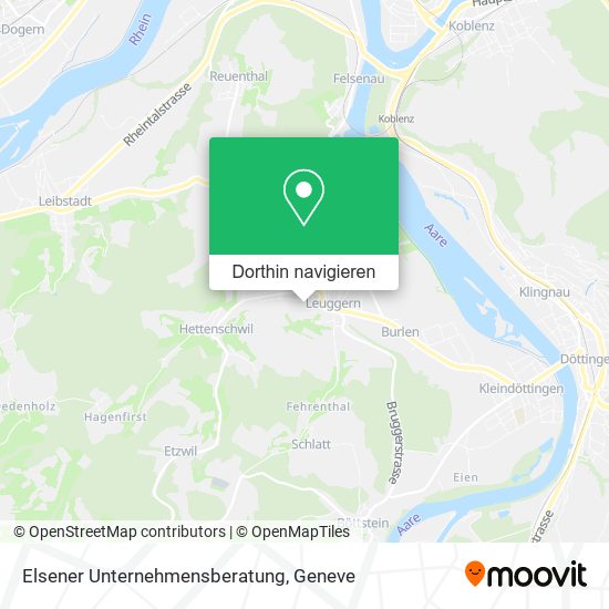 Elsener Unternehmensberatung Karte