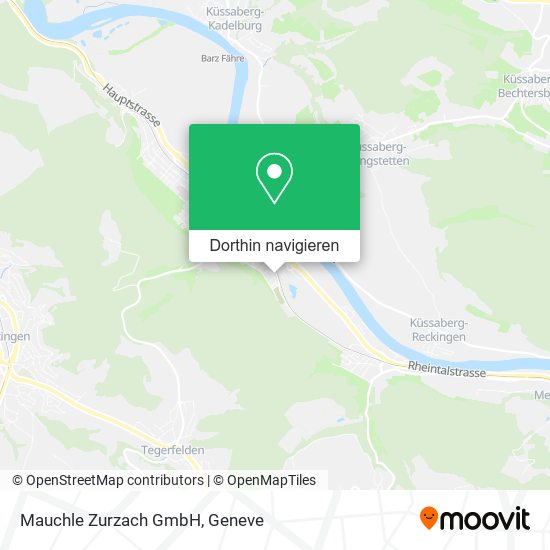 Mauchle Zurzach GmbH Karte