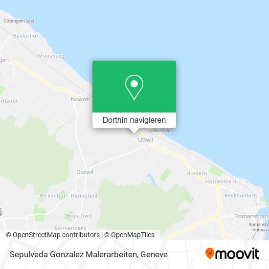 Sepulveda Gonzalez Malerarbeiten Karte