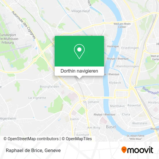 Raphael de Brice Karte