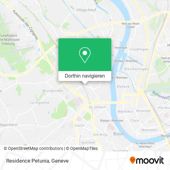 Residence Petunia Karte