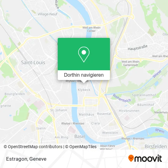 Estragon Karte