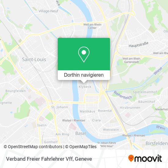 Verband Freier Fahrlehrer Vff Karte