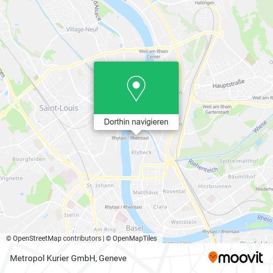 Metropol Kurier GmbH Karte