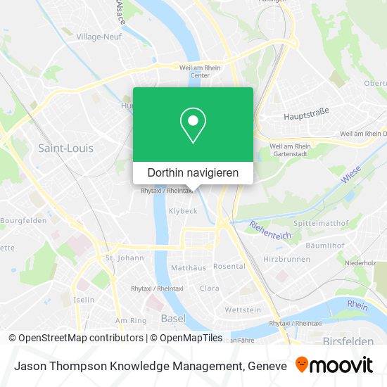 Jason Thompson Knowledge Management Karte