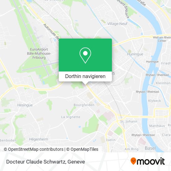 Docteur Claude Schwartz Karte