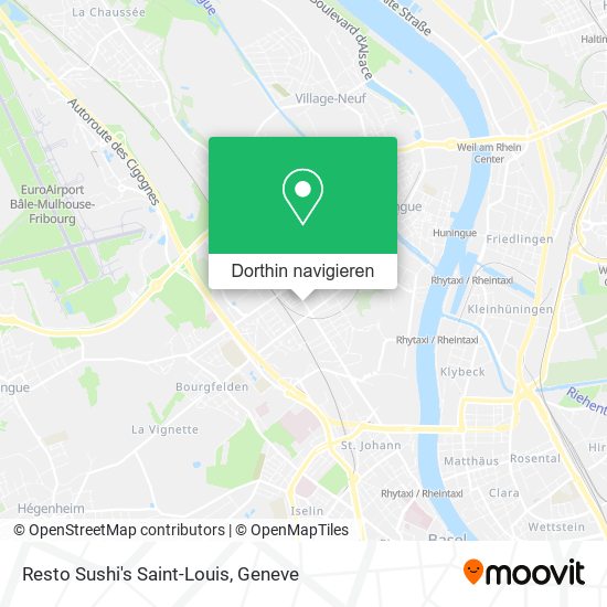 Resto Sushi's Saint-Louis Karte