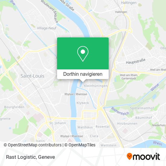 Rast Logistic Karte