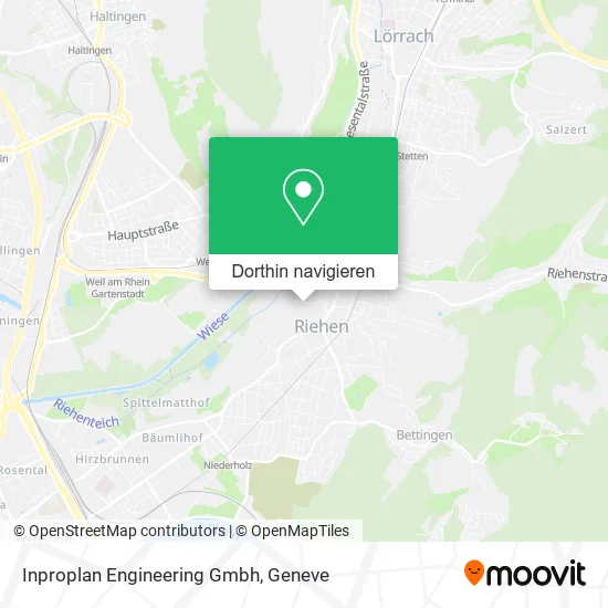 Inproplan Engineering Gmbh Karte