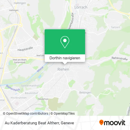 Au Kaderberatung Beat Altherr Karte