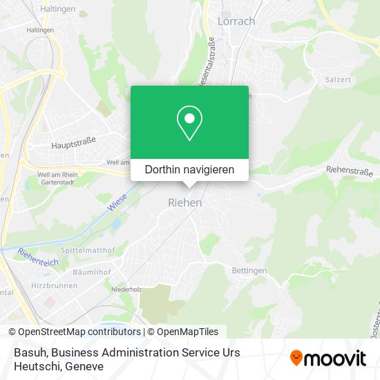 Basuh, Business Administration Service Urs Heutschi Karte