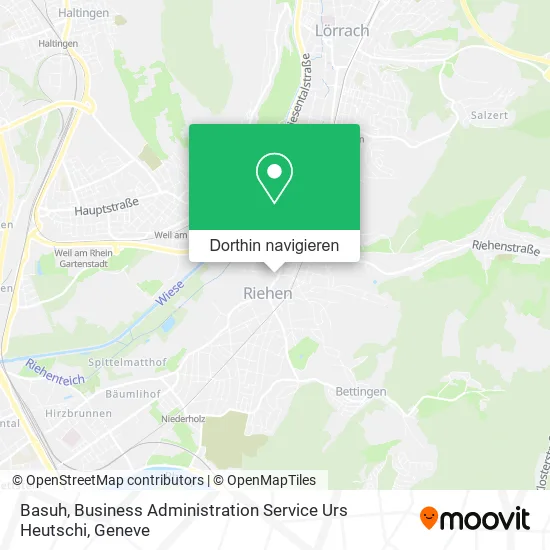 Basuh, Business Administration Service Urs Heutschi Karte