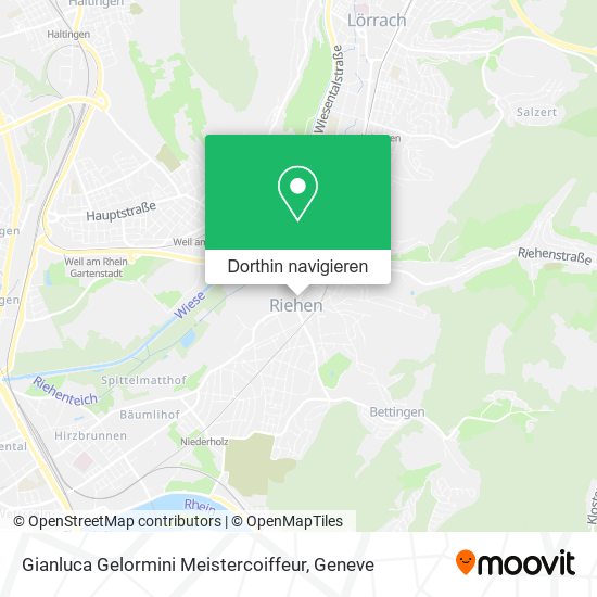 Gianluca Gelormini Meistercoiffeur Karte