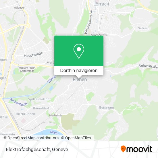 Elektrofachgeschäft Karte