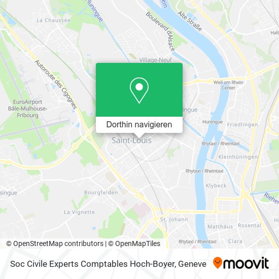 Soc Civile Experts Comptables Hoch-Boyer Karte