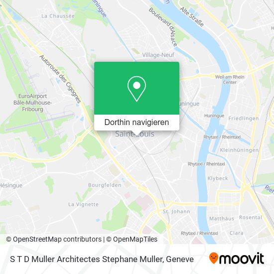 S T D Muller Architectes Stephane Muller Karte