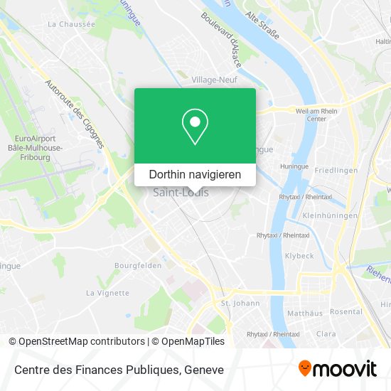 Centre des Finances Publiques Karte