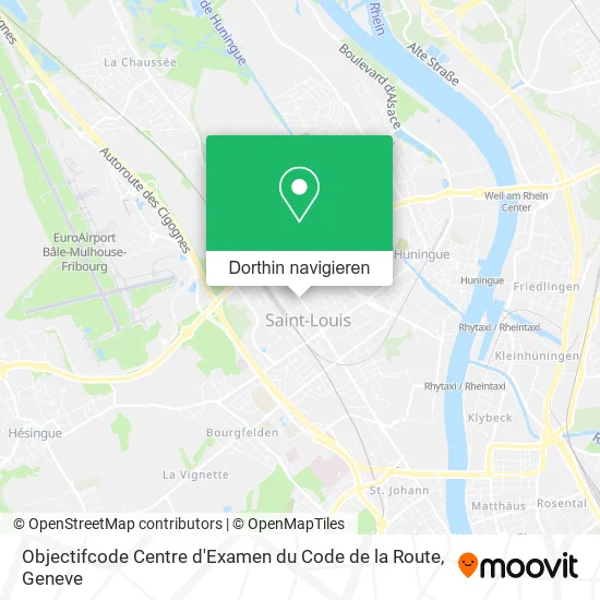 Objectifcode Centre d'Examen du Code de la Route Karte