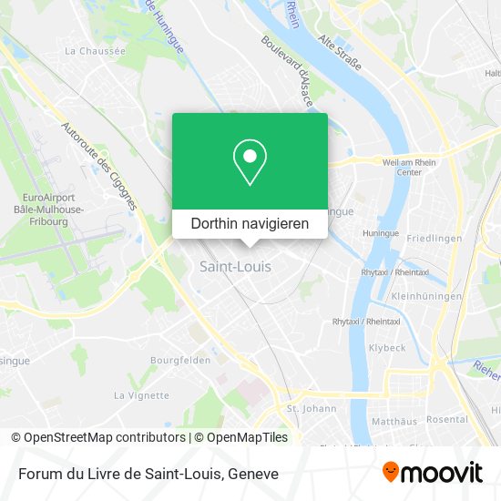 Forum du Livre de Saint-Louis Karte
