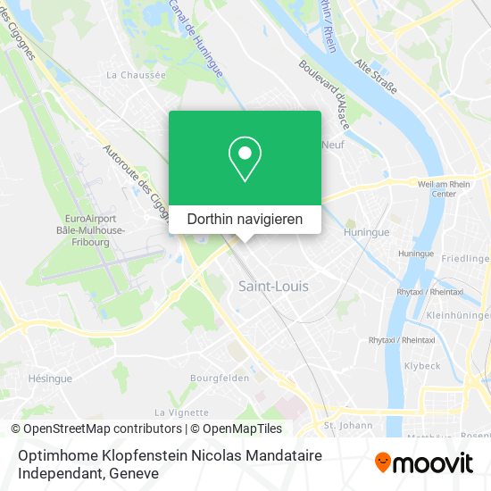 Optimhome Klopfenstein Nicolas Mandataire Independant Karte