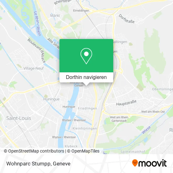 Wohnparc Stumpp Karte