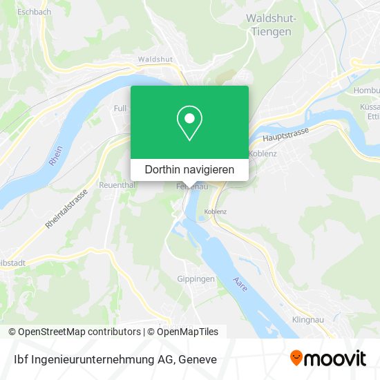 Ibf Ingenieurunternehmung AG Karte