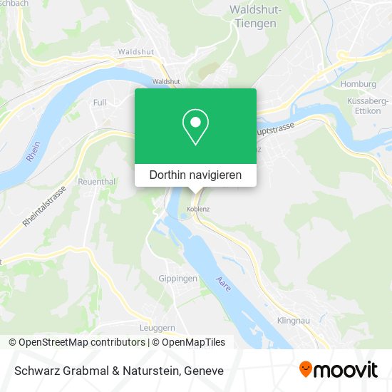 Schwarz Grabmal & Naturstein Karte