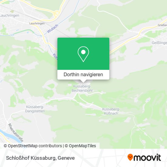 Schloßhof Küssaburg Karte