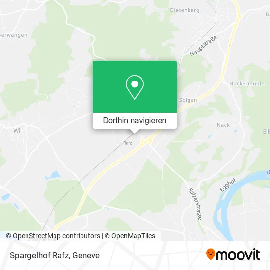 Spargelhof Rafz Karte