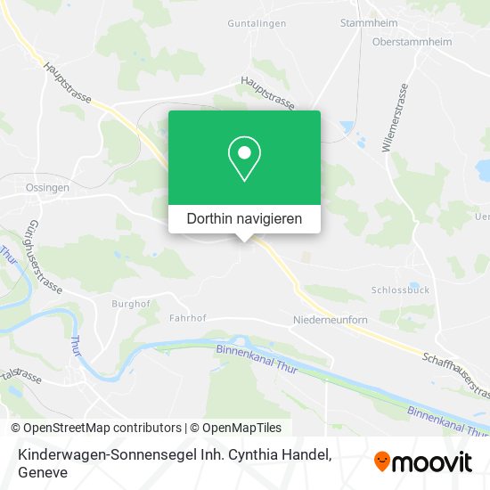 Kinderwagen-Sonnensegel Inh. Cynthia Handel Karte