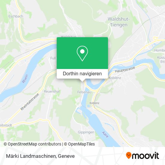 Märki Landmaschinen Karte