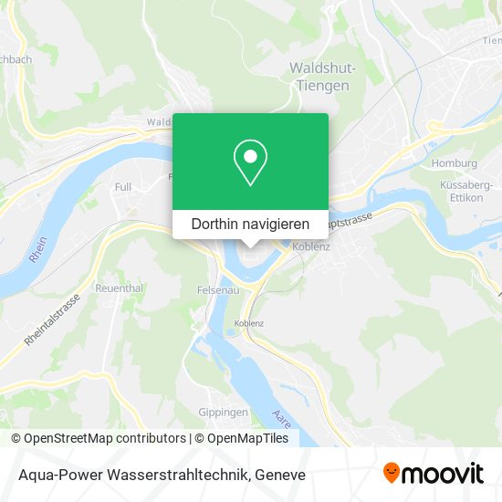 Aqua-Power Wasserstrahltechnik Karte