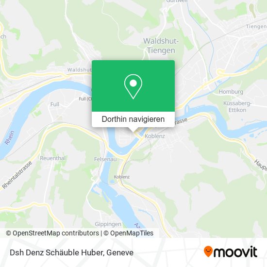 Dsh Denz Schäuble Huber Karte