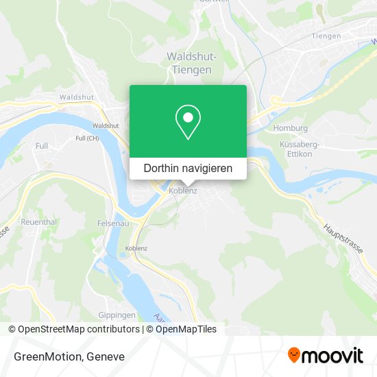 GreenMotion Karte