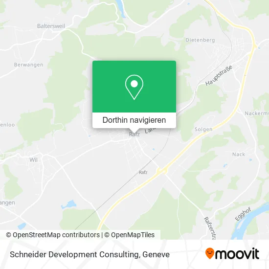 Schneider Development Consulting Karte