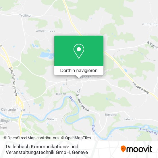 Dällenbach Kommunikations- und Veranstaltungstechnik GmbH Karte