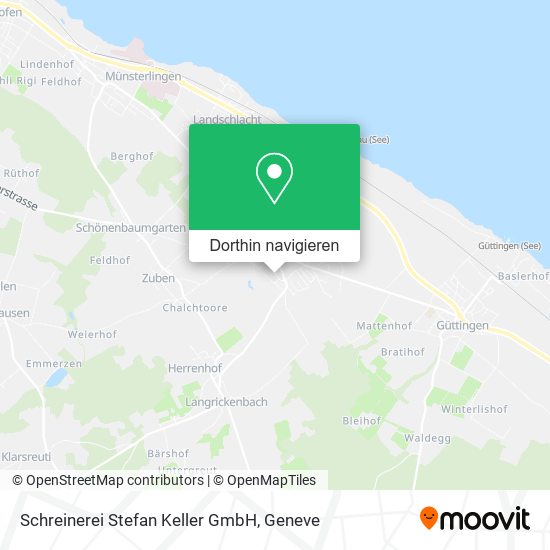 Schreinerei Stefan Keller GmbH Karte