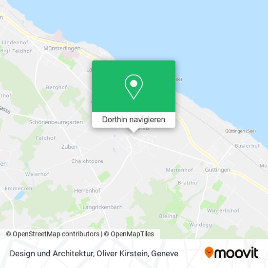 Design und Architektur, Oliver Kirstein Karte