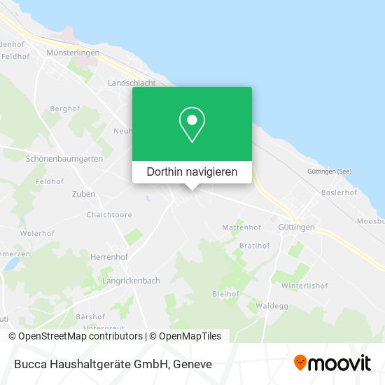 Bucca Haushaltgeräte GmbH Karte