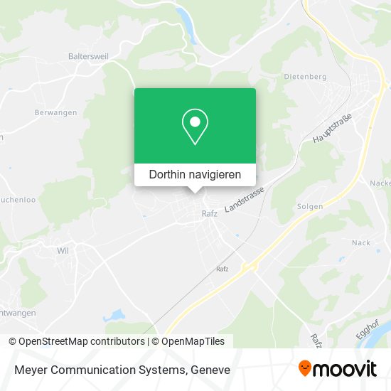 Meyer Communication Systems Karte