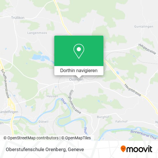 Oberstufenschule Orenberg Karte