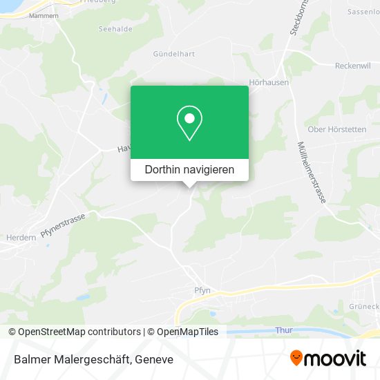 Balmer Malergeschäft Karte