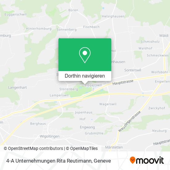 4-A Unternehmungen Rita Reutimann Karte