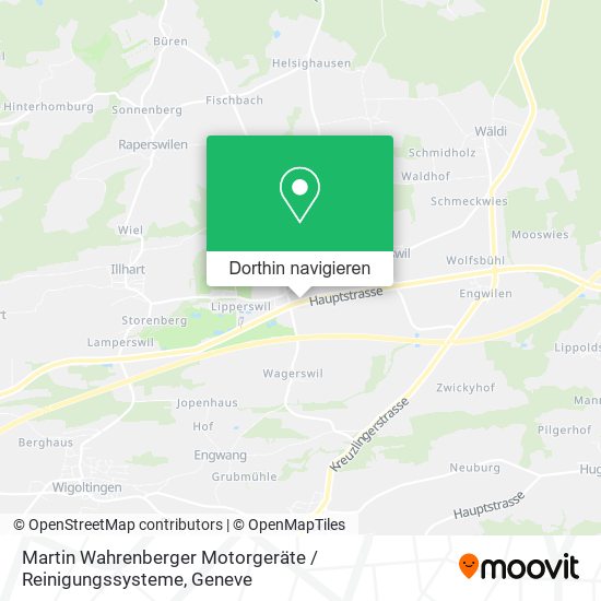 Martin Wahrenberger Motorgeräte / Reinigungssysteme Karte
