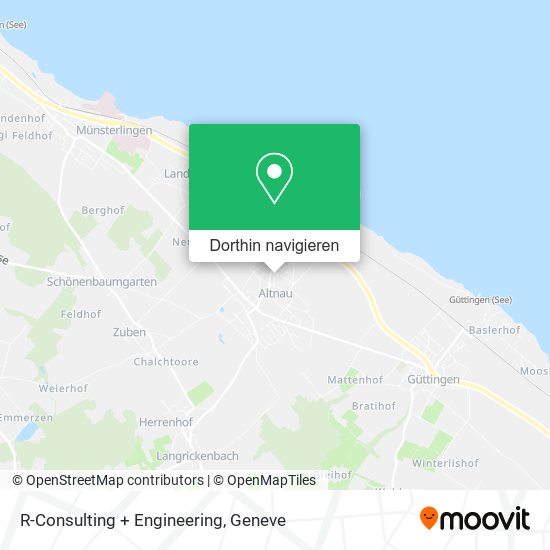 R-Consulting + Engineering Karte