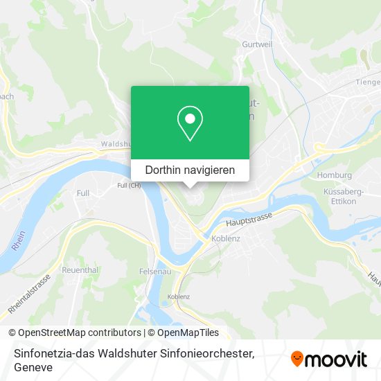 Sinfonetzia-das Waldshuter Sinfonieorchester Karte