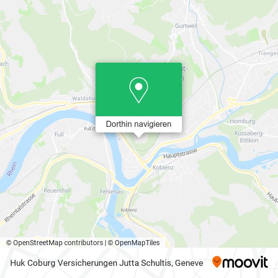 Huk Coburg Versicherungen Jutta Schultis Karte